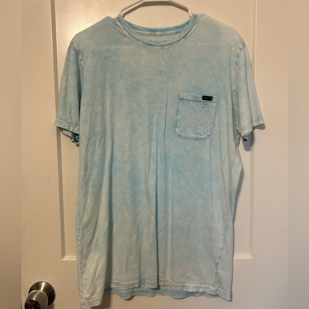 Rusty Light Blue/White Relaxed T-shirt